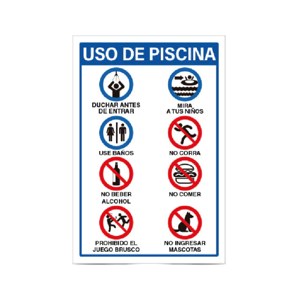 Uso de piscina