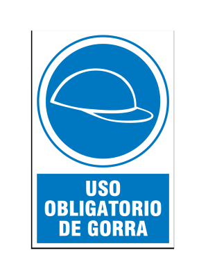Uso obligatorio de gorra