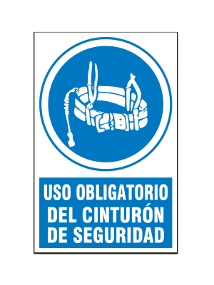 Uso obligatorio del cinturón de seguridad