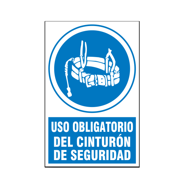 Uso obligatorio del cinturón de seguridad