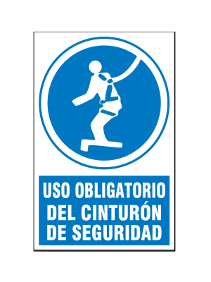 Uso obligatorio del cinturón de seguridad
