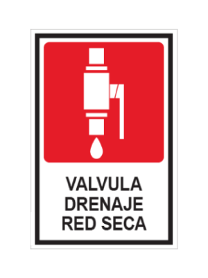 Válvula drenaje red seca