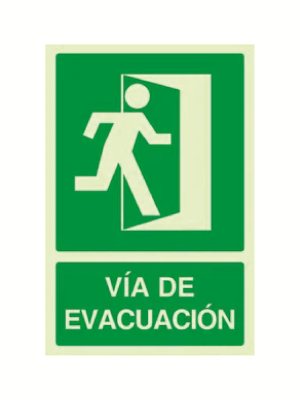 Vía de evacuación