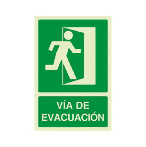 Vía de evacuación
