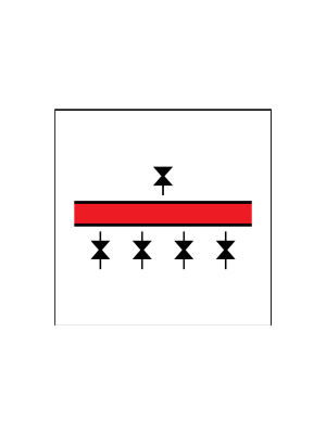 Válvula del sistema de espersión de agua