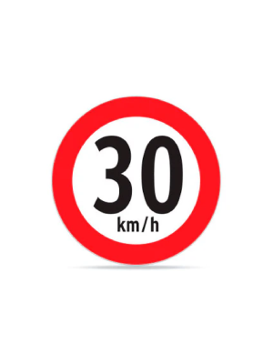 Velocidad máxima 30 km