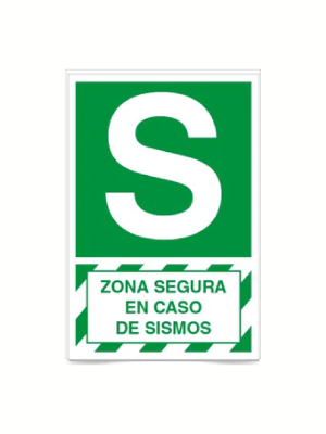 Zona seguridad en caso de sismo