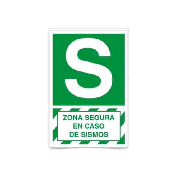 Zona seguridad en caso de sismo
