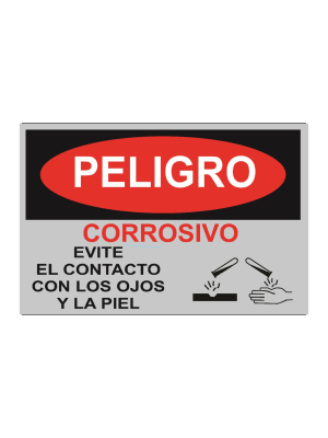 Peligro - evite el contacto con los ojos y la piel