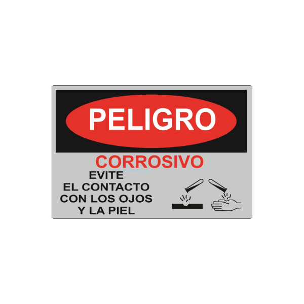 Peligro - evite el contacto con los ojos y la piel