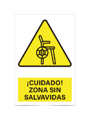 ¡Cuidado zona sin salvavidas!